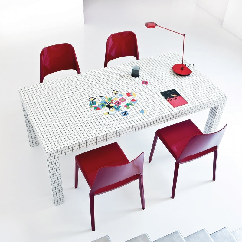 Square design table Quaderna 2600 - Nuovo