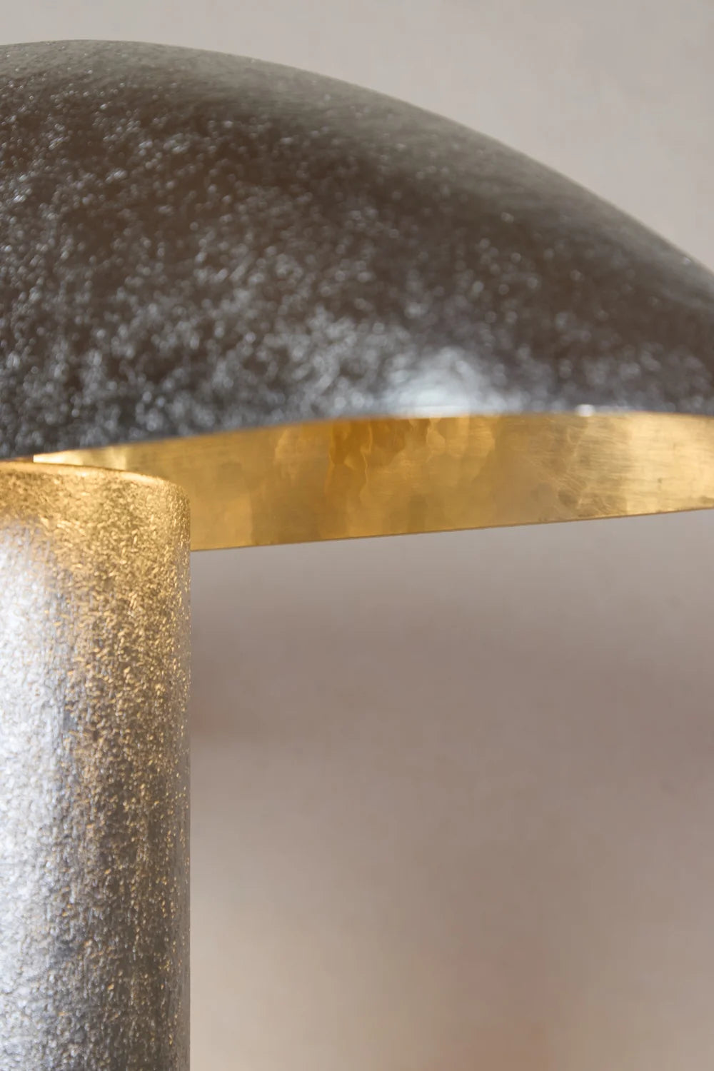 Nezu pewter large table lamp