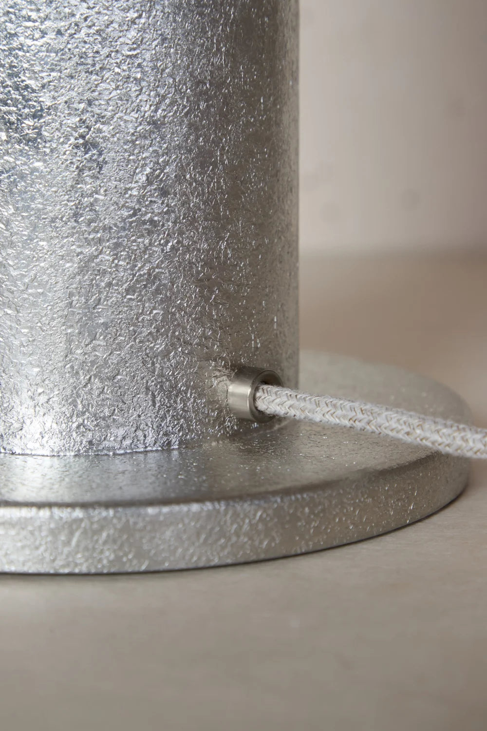 Nezu pewter large table lamp