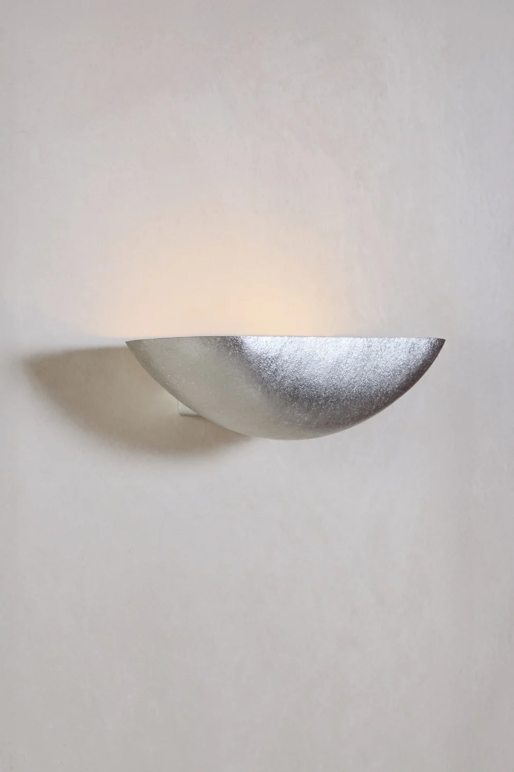 Nezu pewter wall light, large model / Nezu pewter large wall light