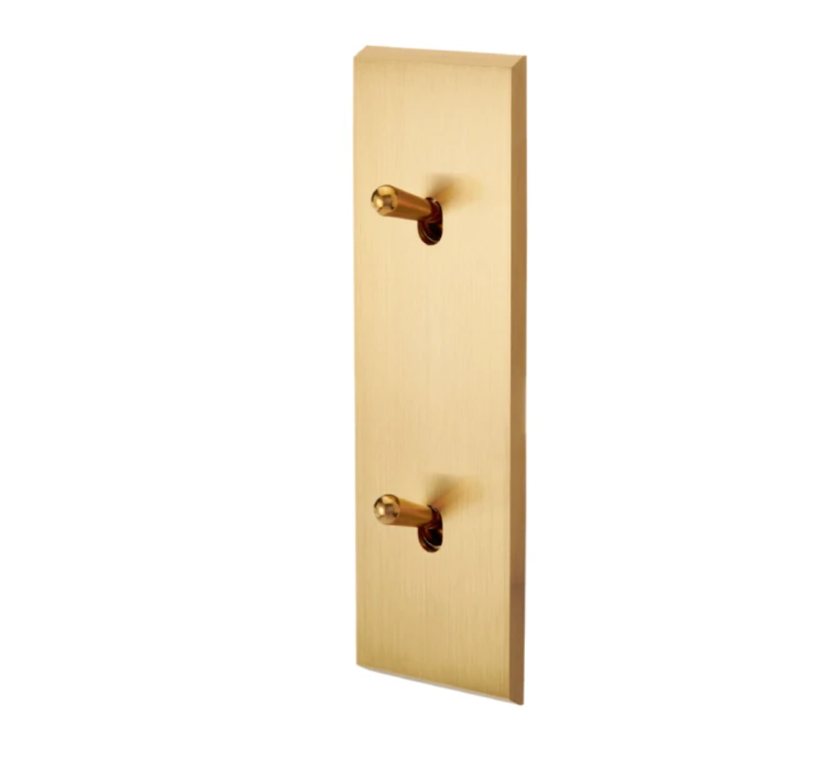 Confidence Collection - Lever switch, Double 2G in Golden Satin