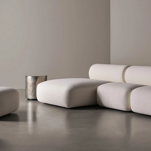 White OSCAR Sofa set