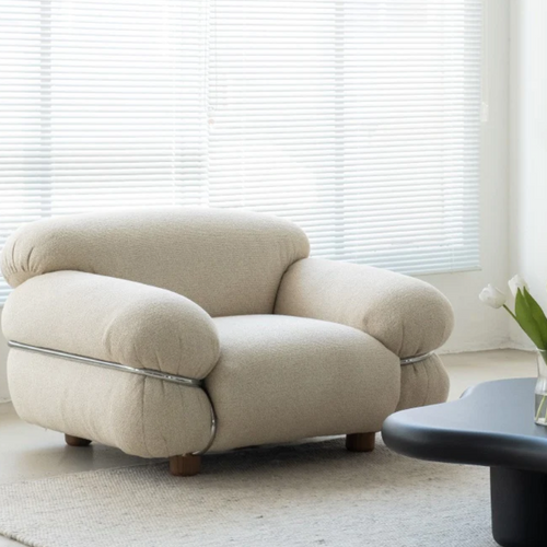 White sesann armchair - Nuovo