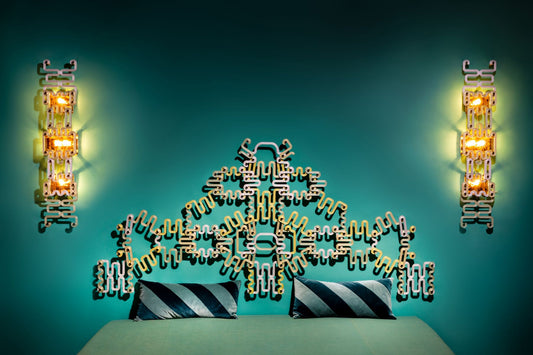 Pair of Ornate Wall Lamps