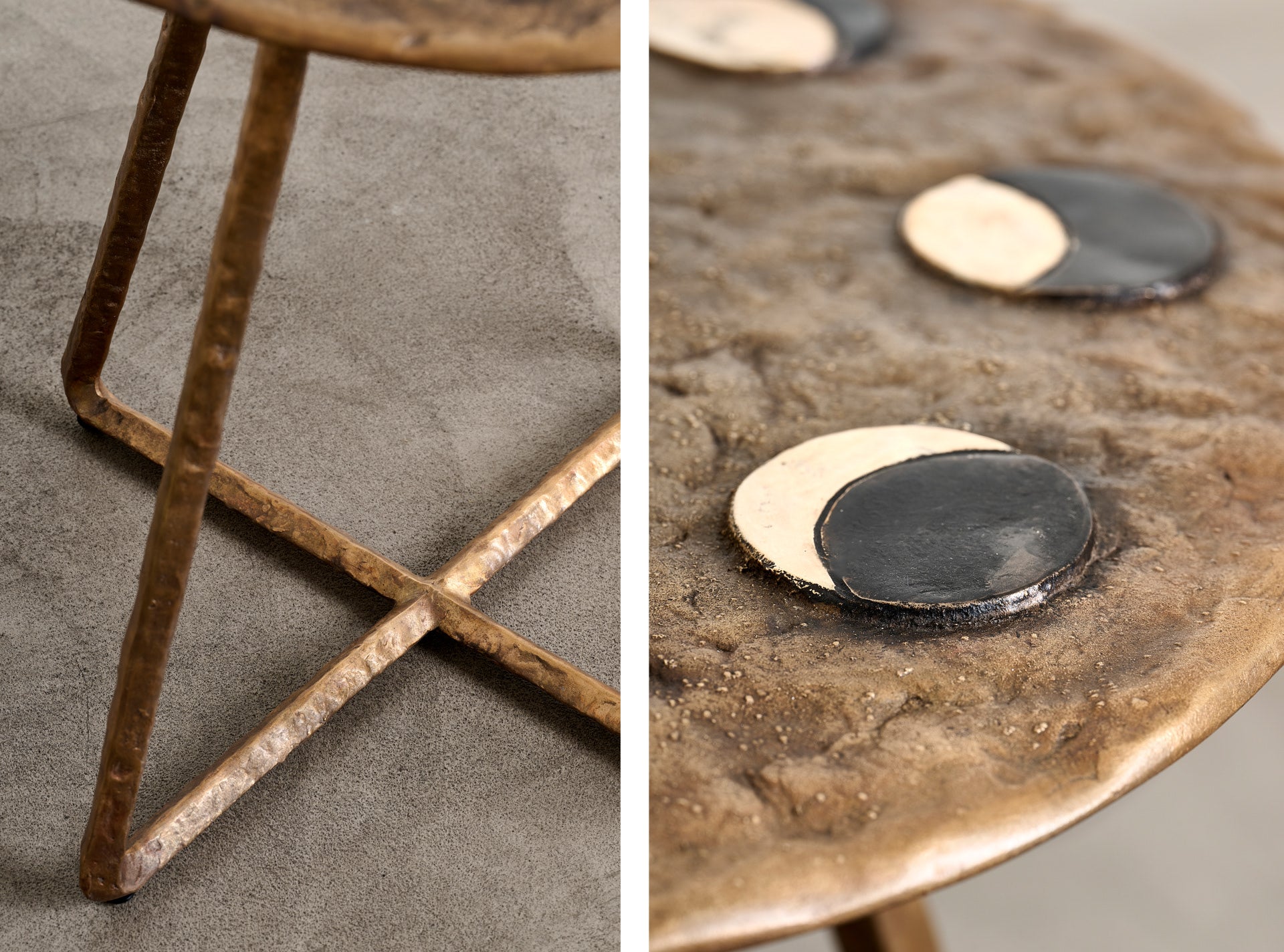 Sole and Ottante side tables