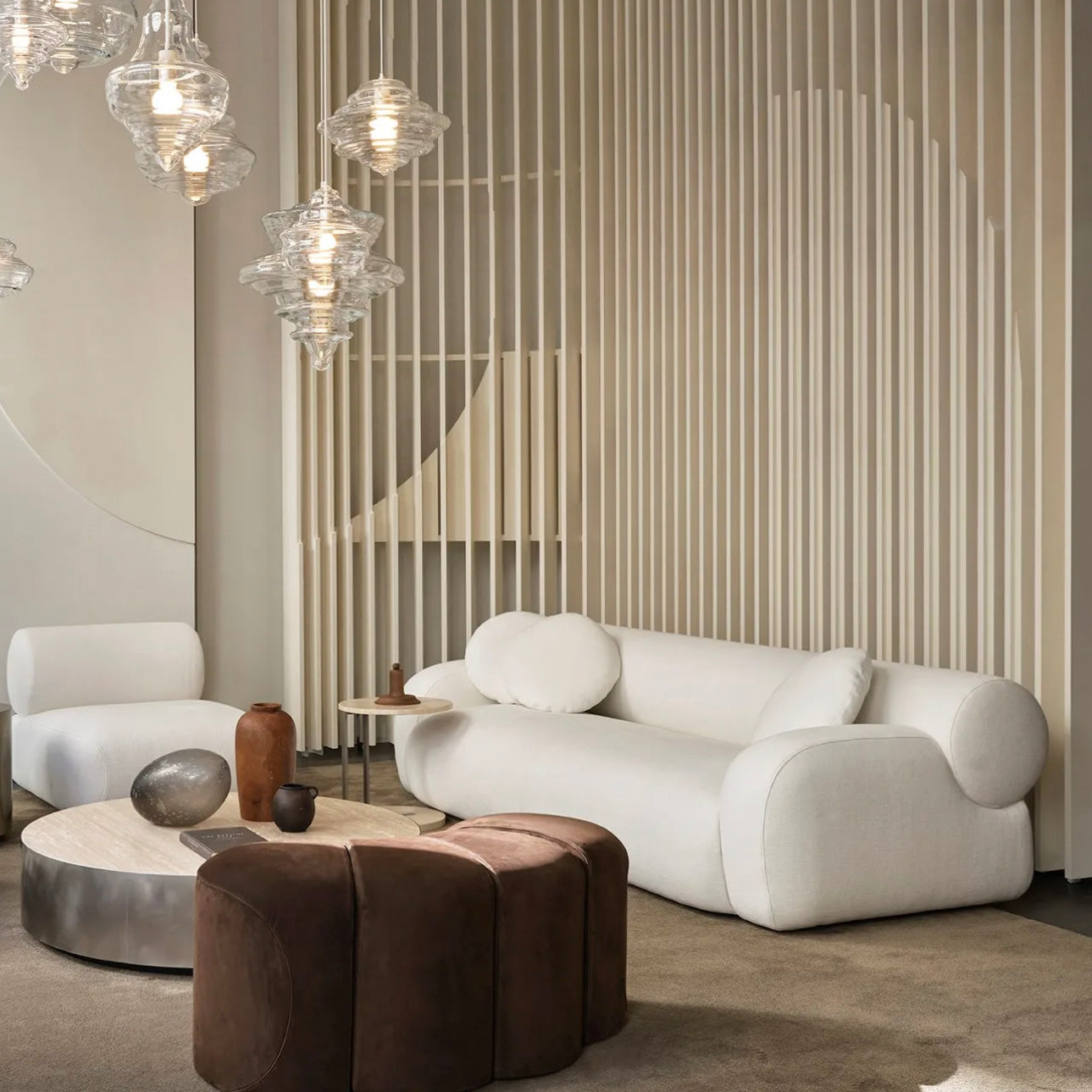White Long OSCAR Sofa