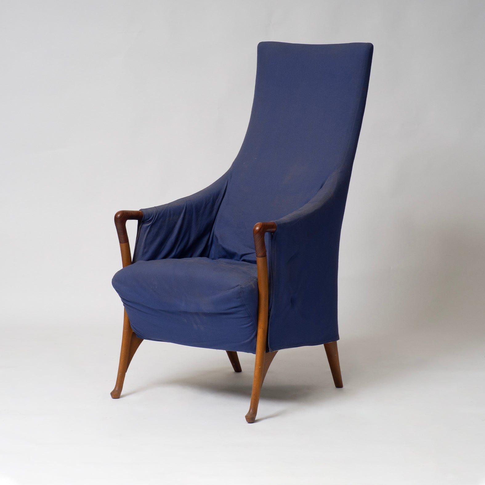 Wing Chair Blue