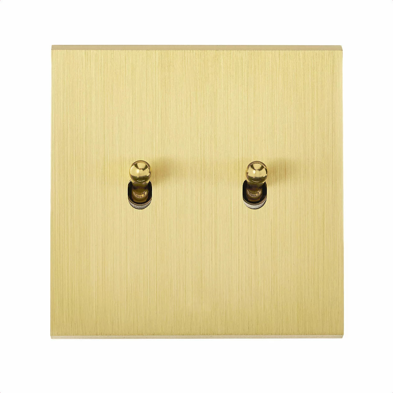 Confidence Collection - Single Cover Plate w Double Two way or Double push or Two way Push Roller Shutter Toggles