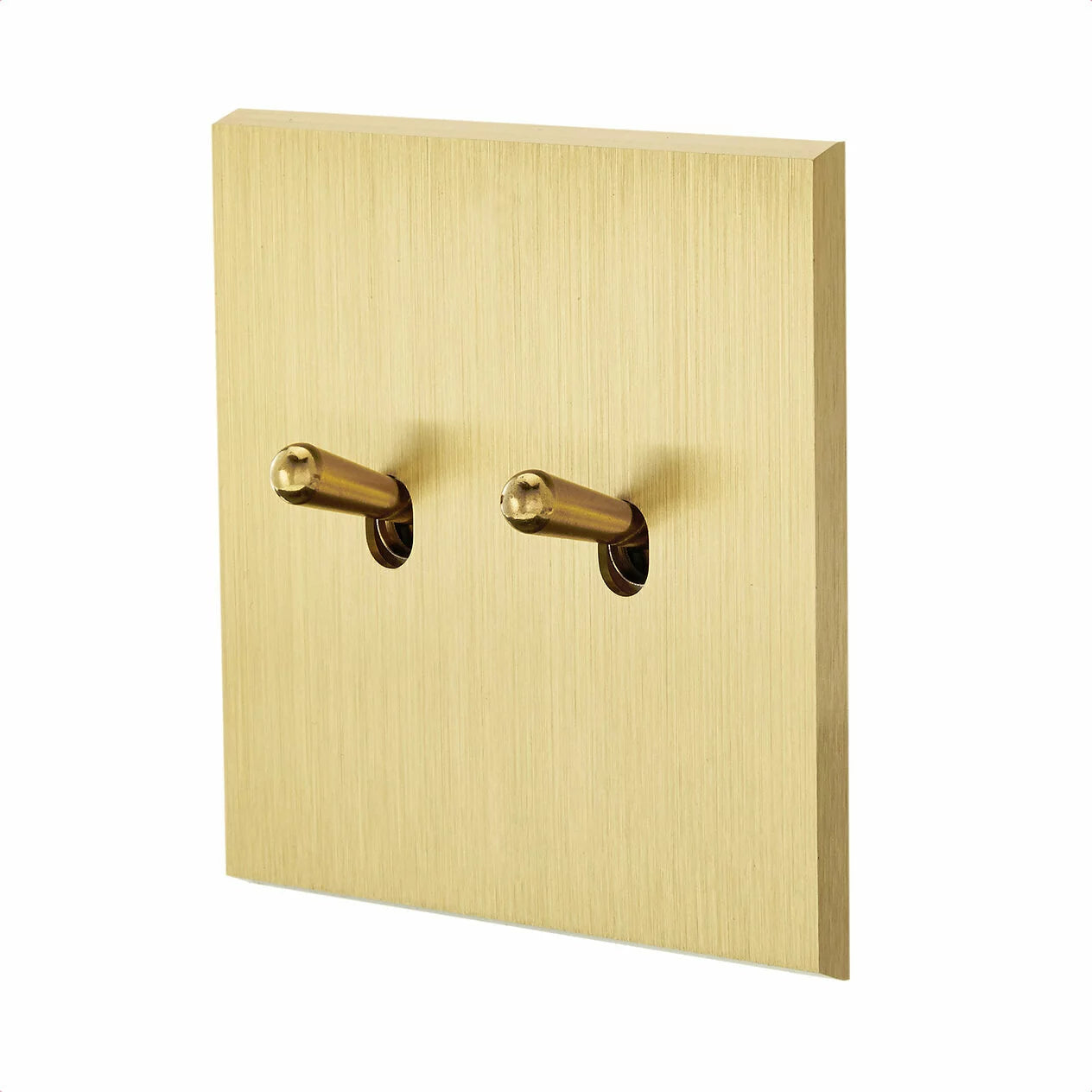 Confidence Collection - Single Cover Plate w Double Two way or Double push or Two way Push Roller Shutter Toggles