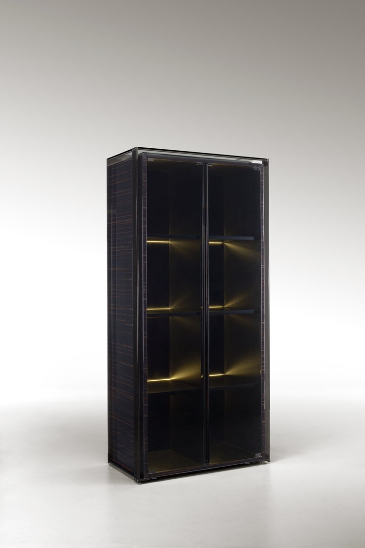 Ambassador Tall Cabinet with LED