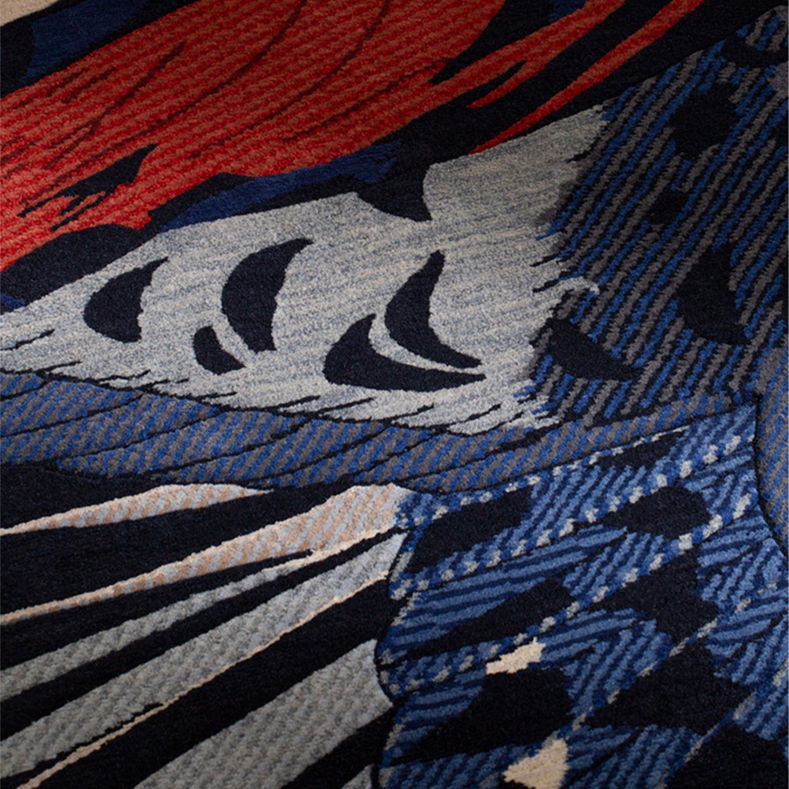 Feathers Runner Rug - cc Tapis | Luxury carpet