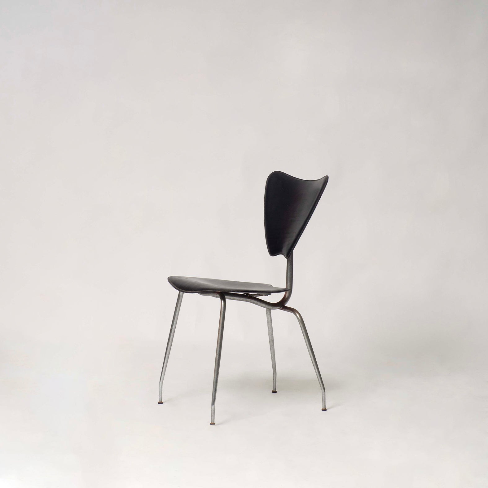 Fuseaux Chair Black/Chrome