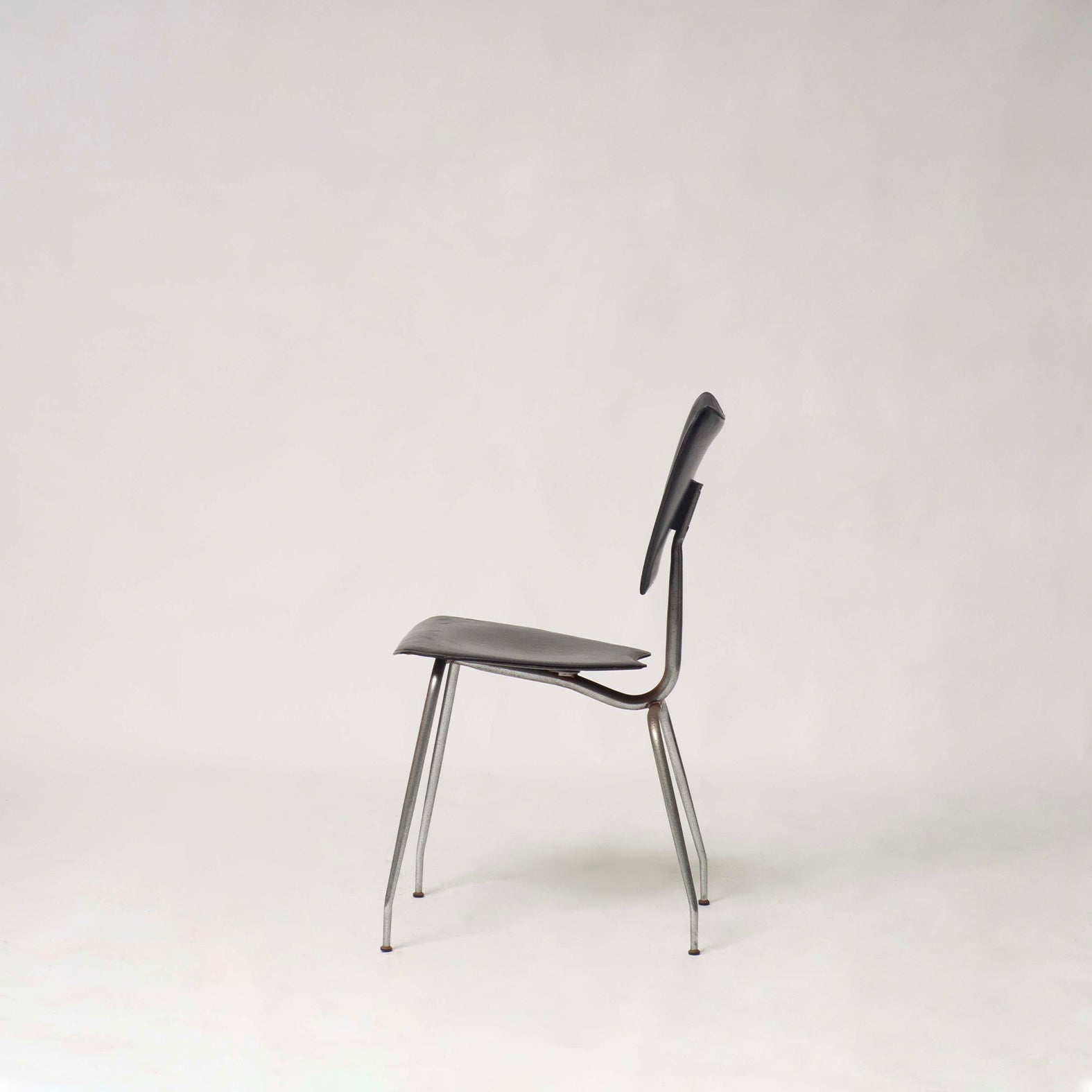 Fuseaux Chair Black/Chrome